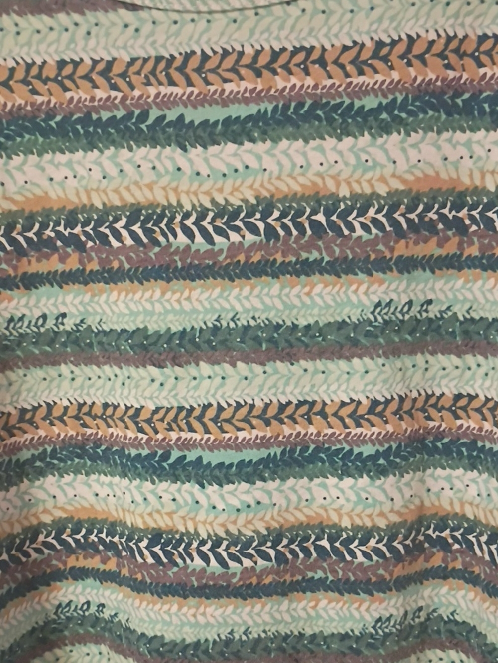 C&K Design Women's Mint Green Striped Knit Top - Picture 3 of 5